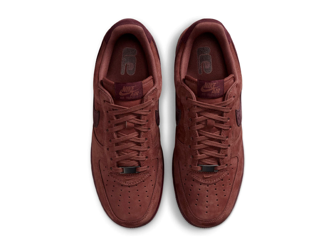 Nike Air Force 1 Low Retro Premium QS in Red Sepia
