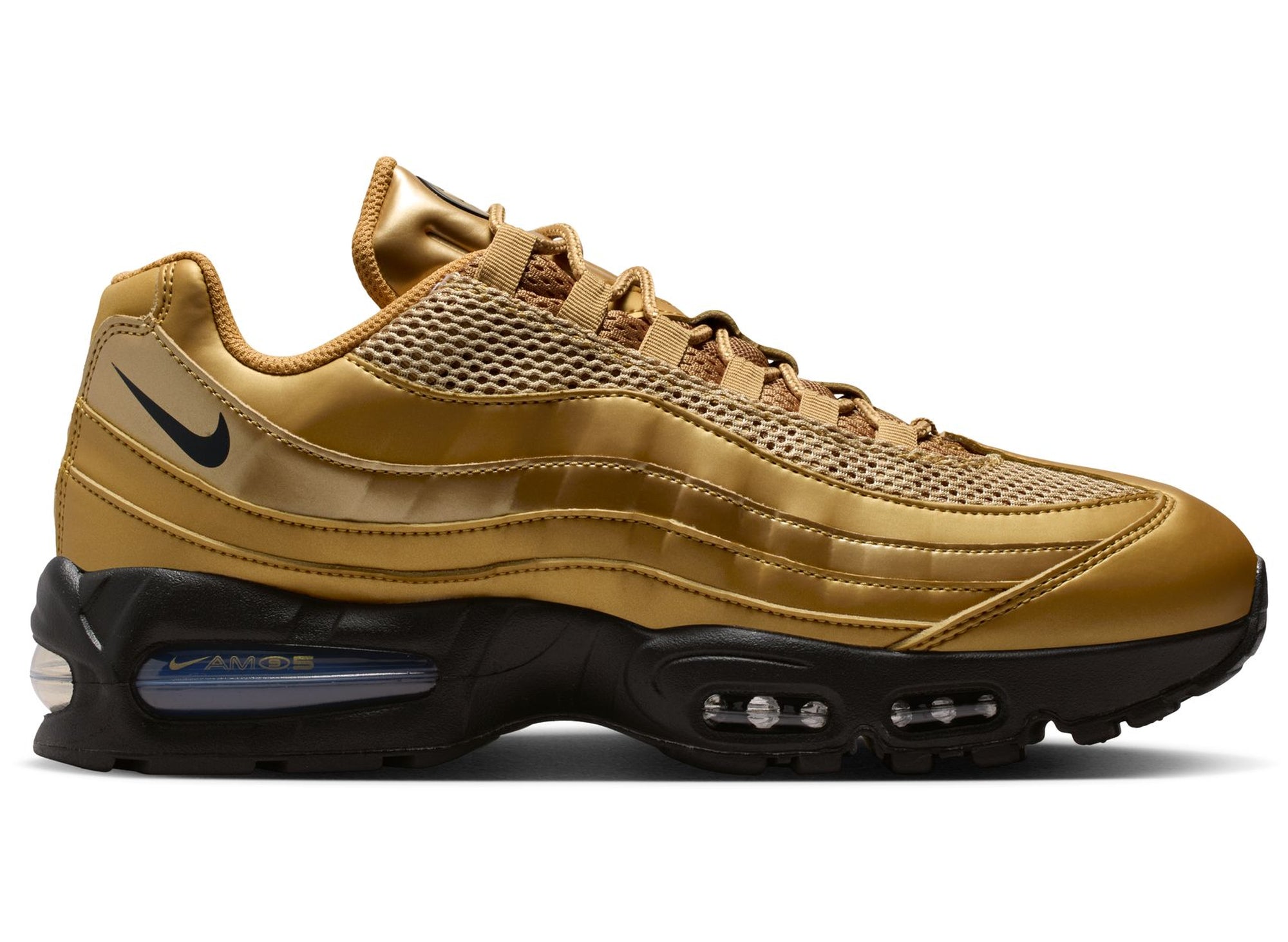 Nike Air Max 95 "Big Bubble" in Metallic Gold