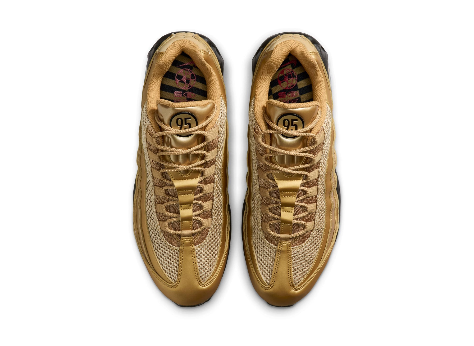 Nike Air Max 95 "Big Bubble" in Metallic Gold