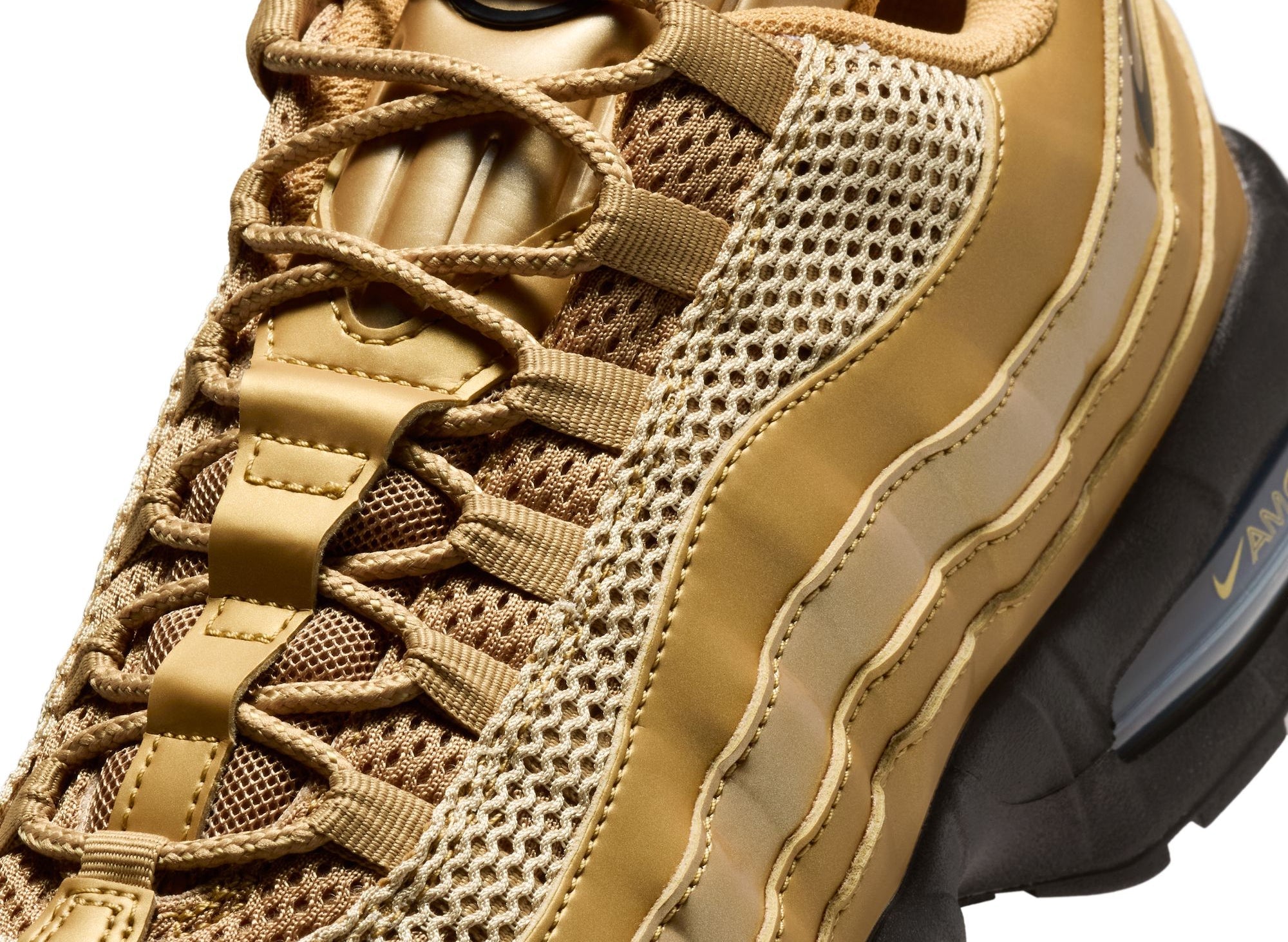 Nike Air Max 95 "Big Bubble" in Metallic Gold