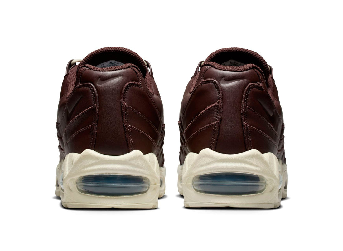 Nike Air Max 95 Big Bubble Leather QS in Baroque Brown