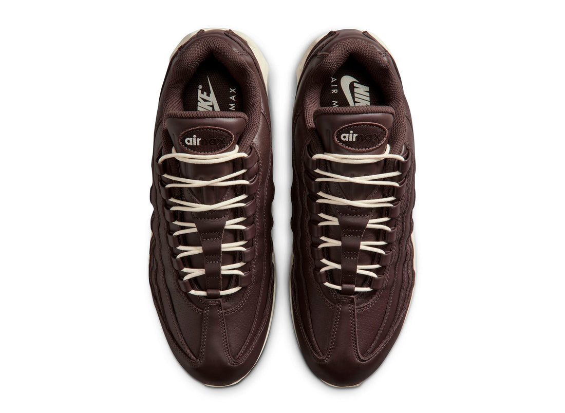 Nike Air Max 95 Big Bubble Leather QS in Baroque Brown
