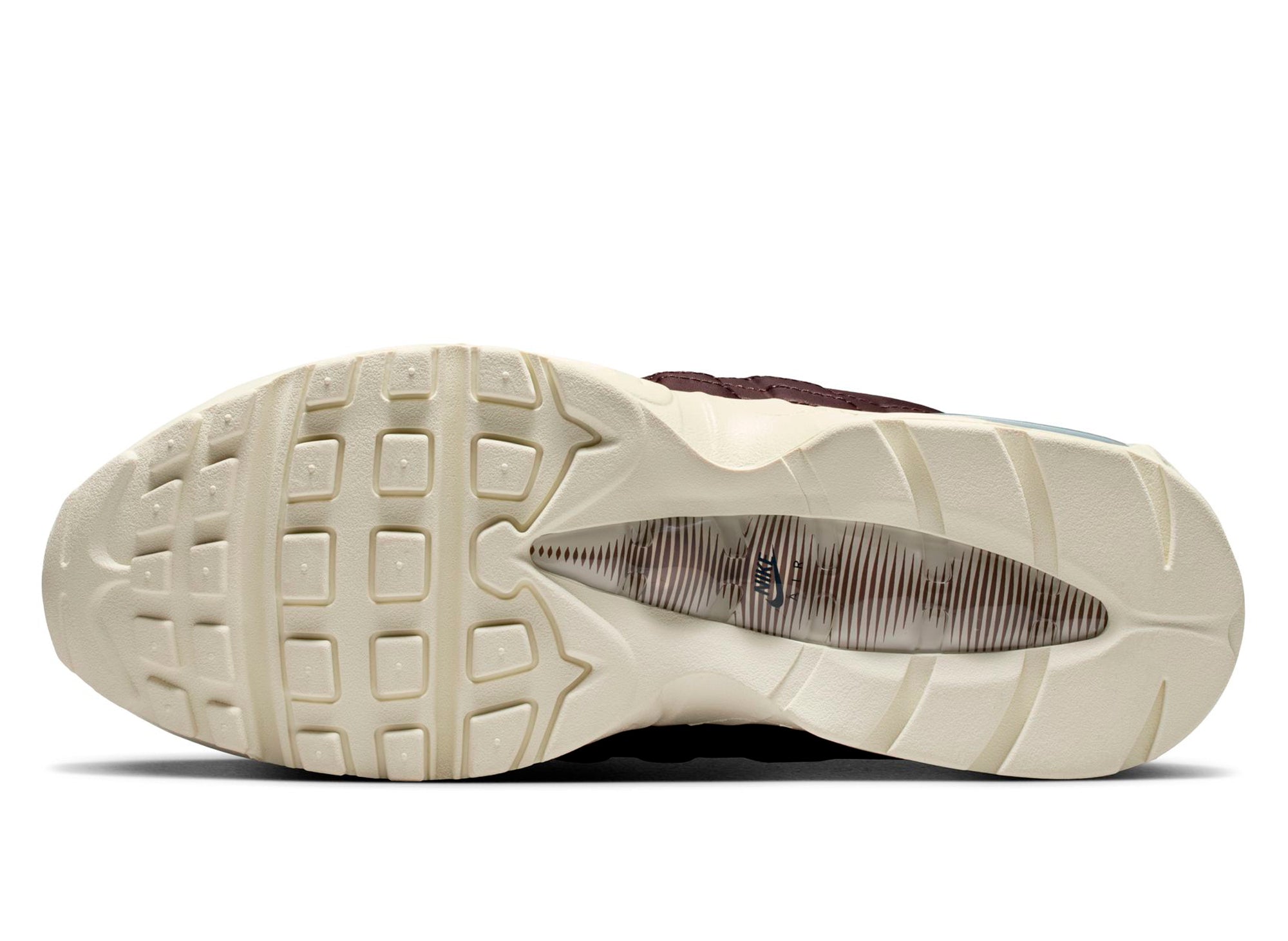 Nike Air Max 95 Big Bubble Leather QS in Baroque Brown
