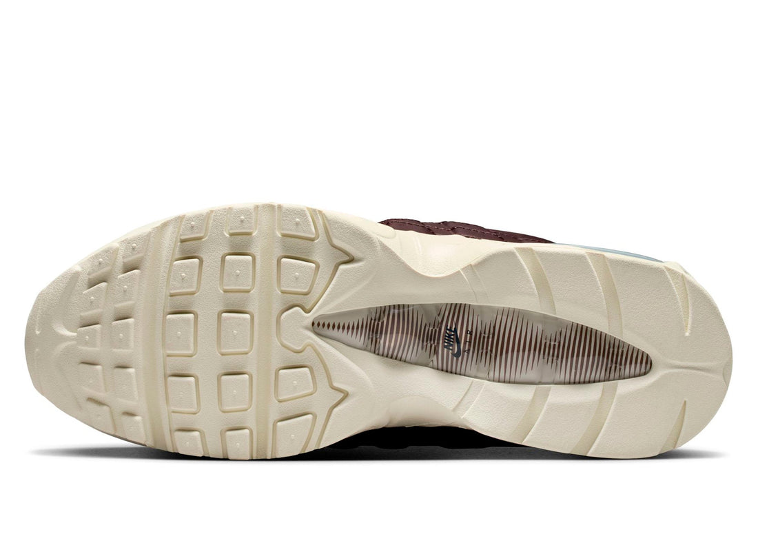 Nike Air Max 95 Big Bubble Leather QS in Baroque Brown