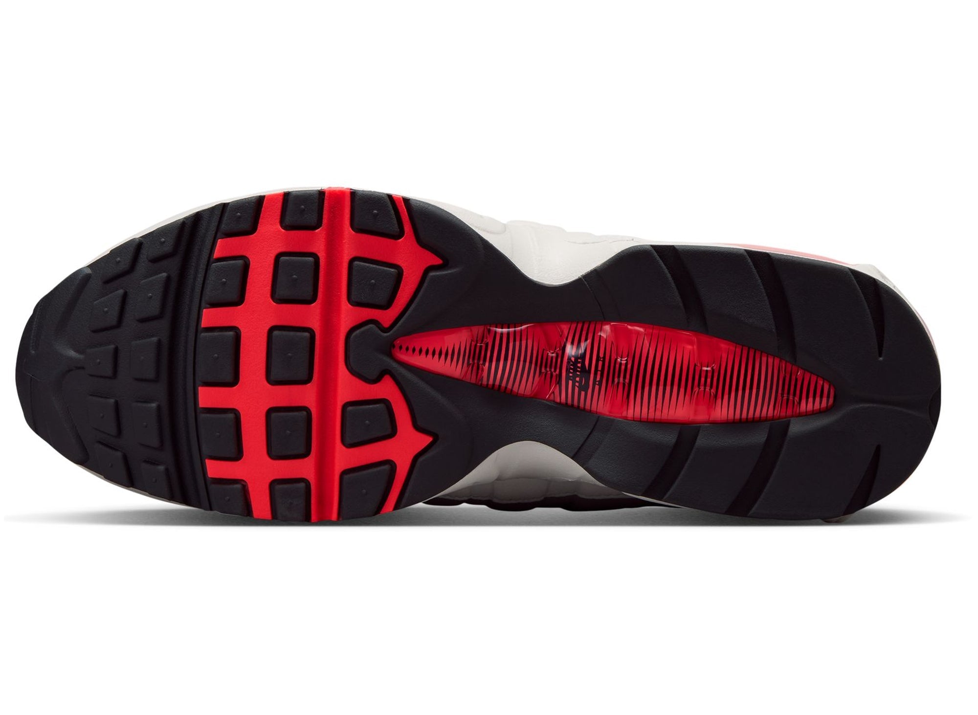 Nike Air Max 95 Big Bubble Premium in Anthracite / Solar Red