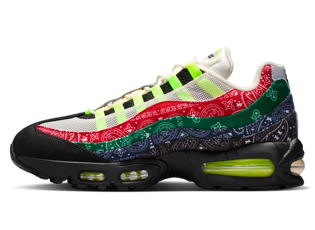 Nike Air Max 95 Big Bubble SP in Sail / Volt
