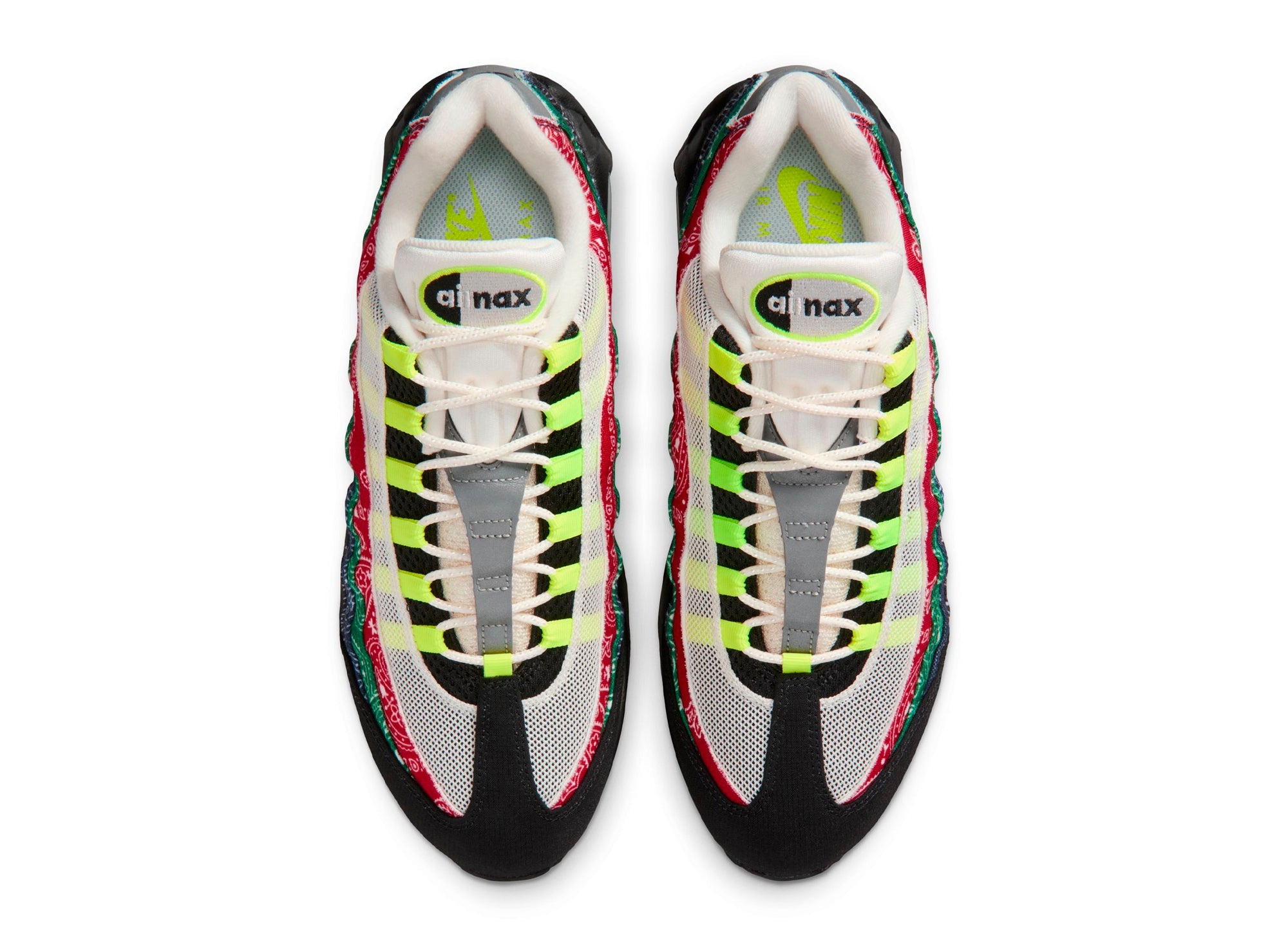 Nike Air Max 95 Big Bubble SP in Sail / Volt