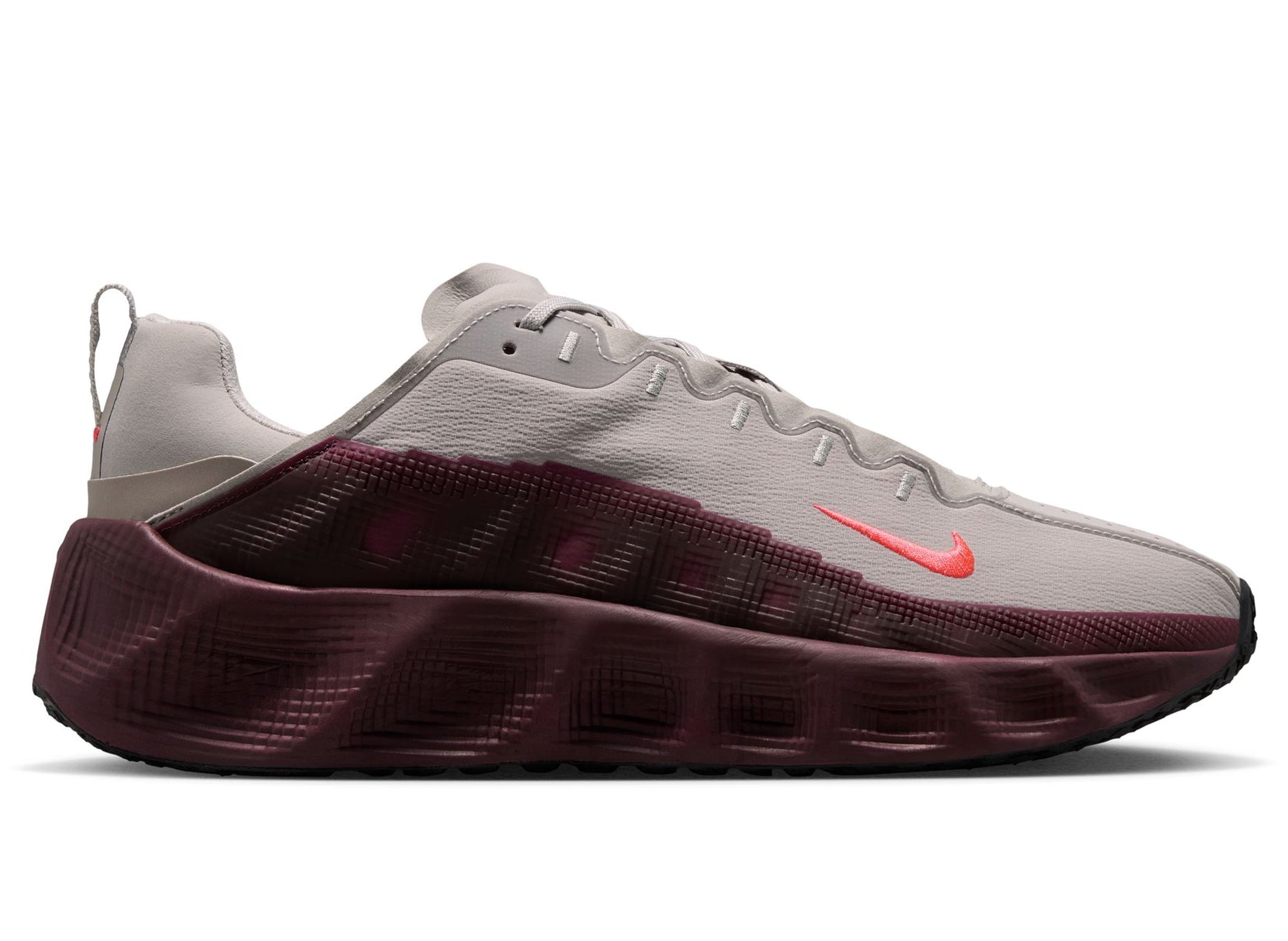 Nike Ava Rover in College Grey / Bright Crimson