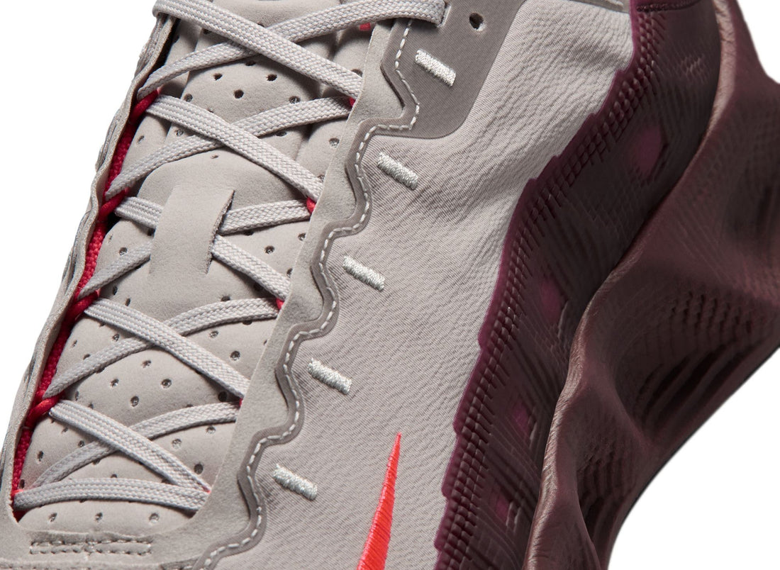 Nike Ava Rover in College Grey / Bright Crimson
