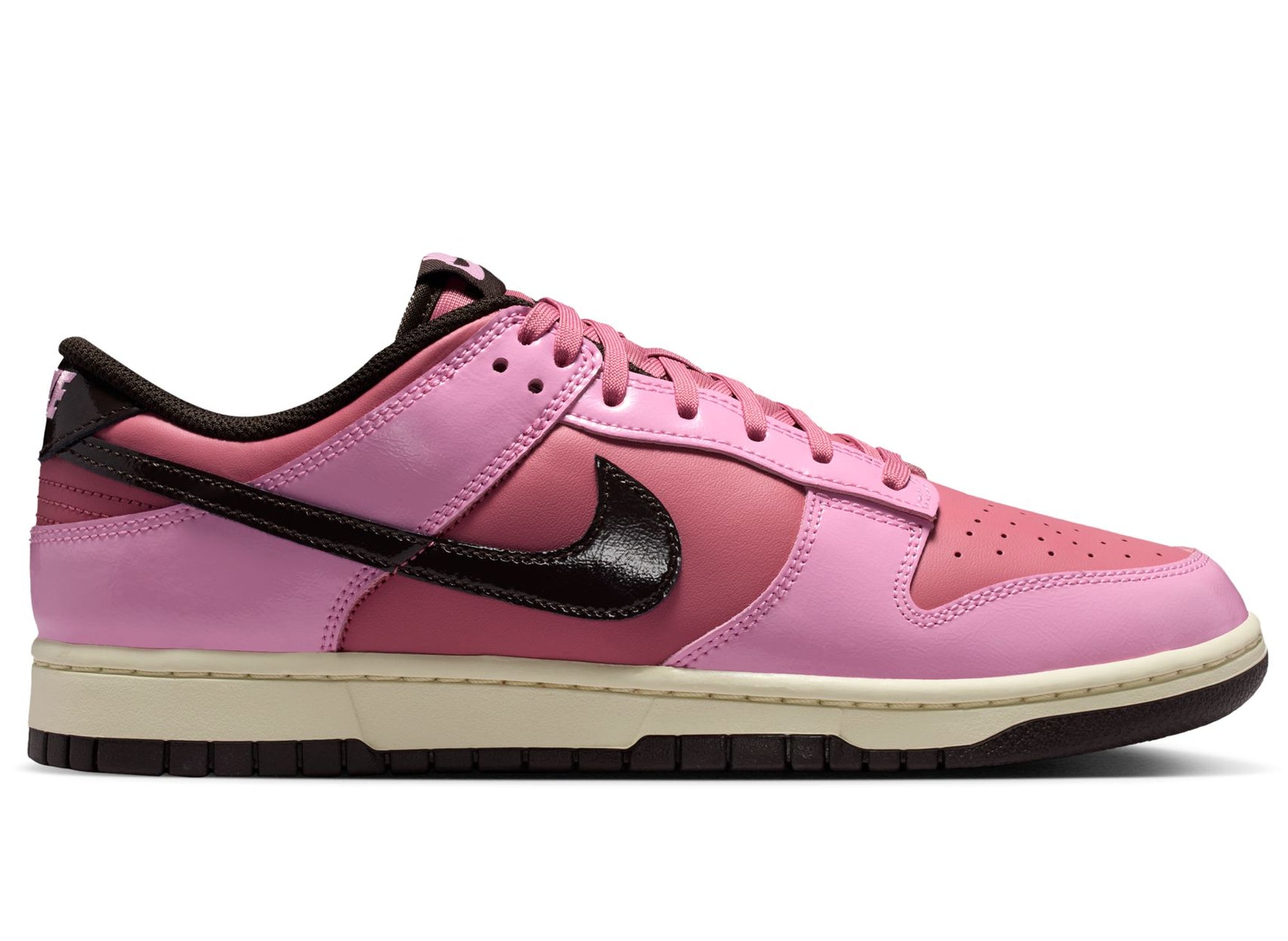 Nike Dunk Low Retro in Pink Rise / Velvet Brown