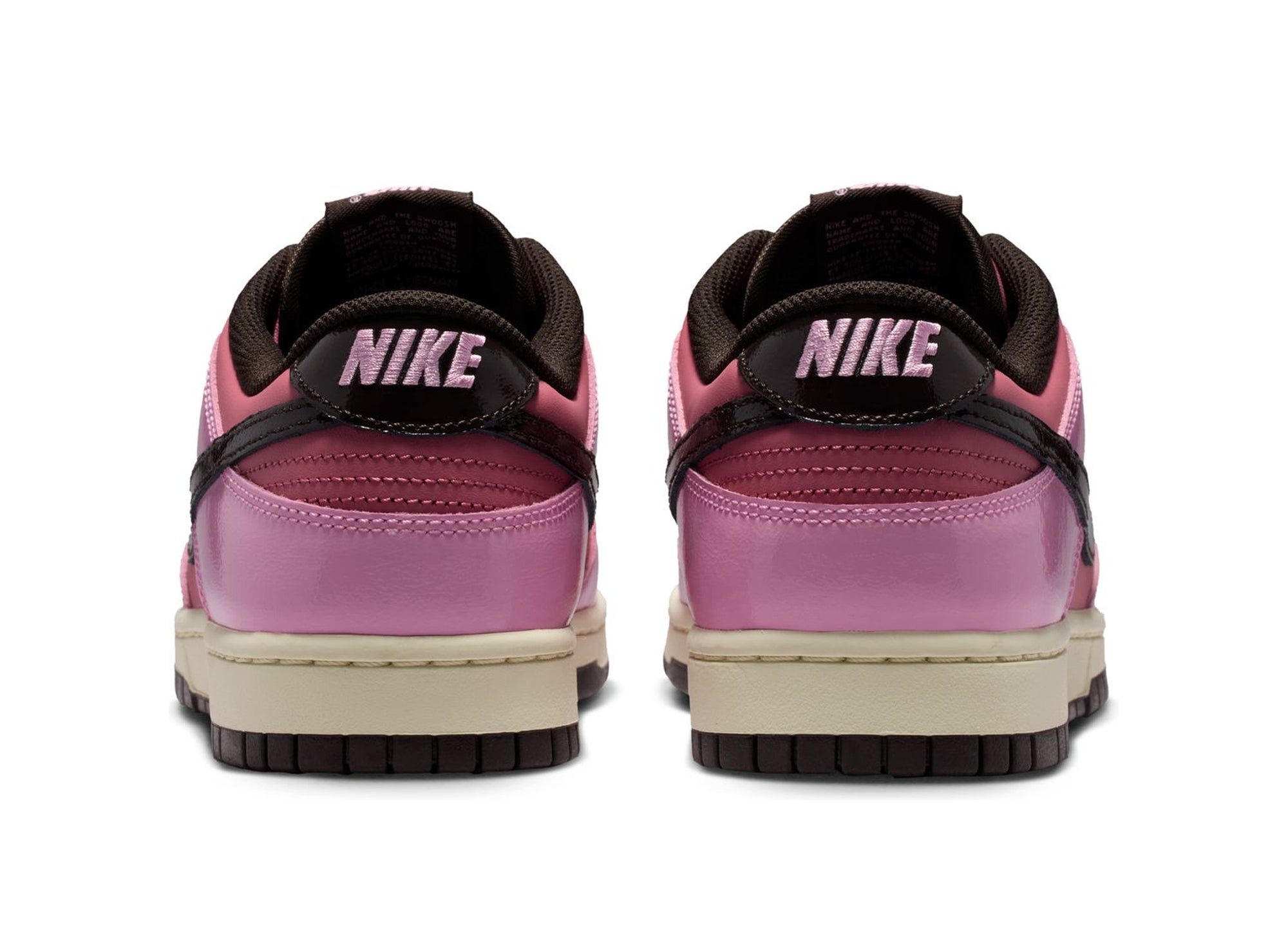 Nike Dunk Low Retro in Pink Rise / Velvet Brown