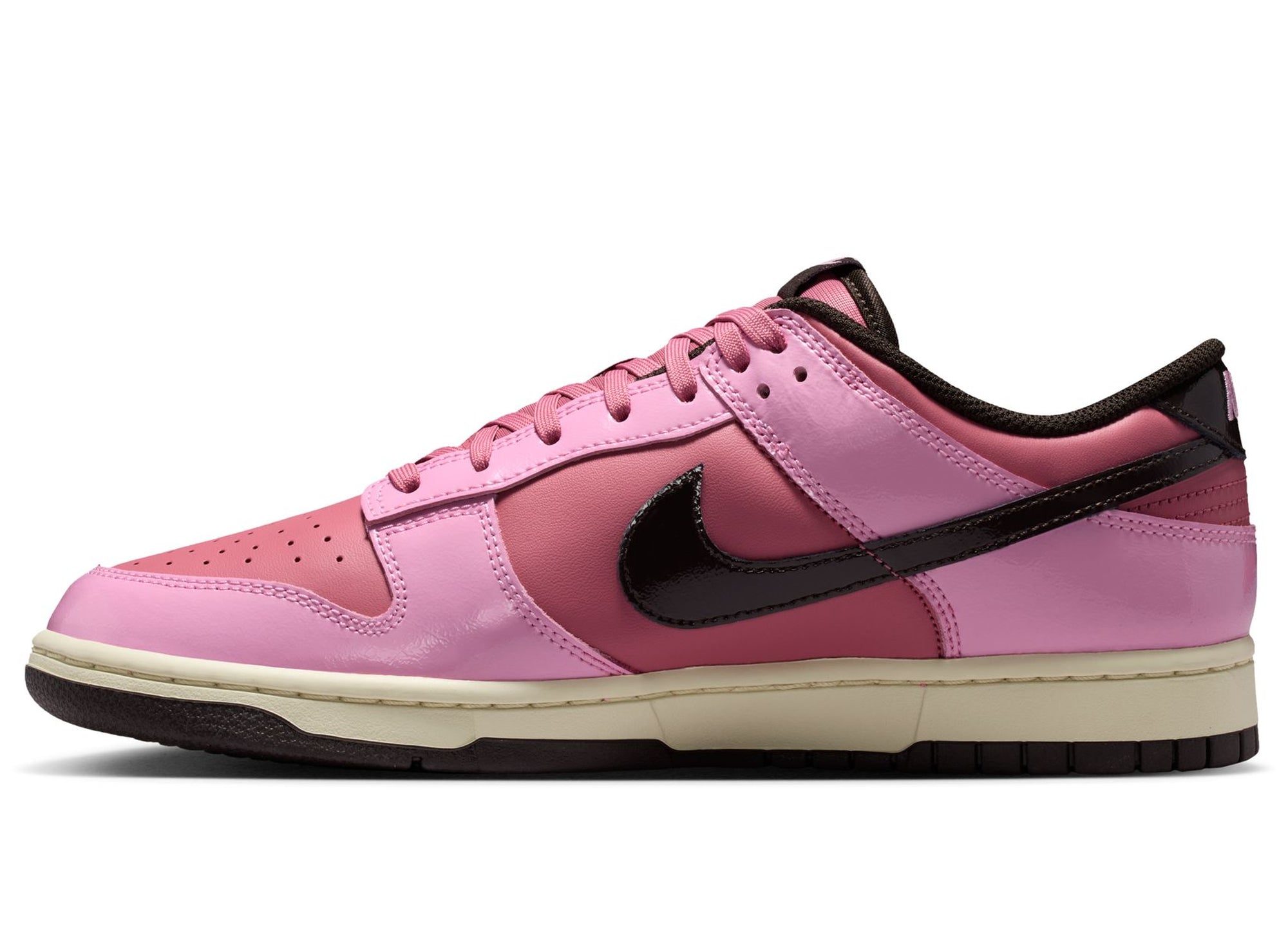 Nike Dunk Low Retro in Pink Rise / Velvet Brown