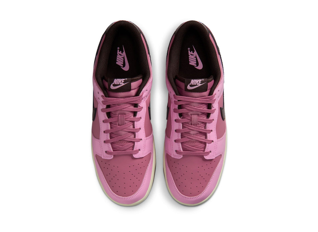 Nike Dunk Low Retro in Pink Rise / Velvet Brown