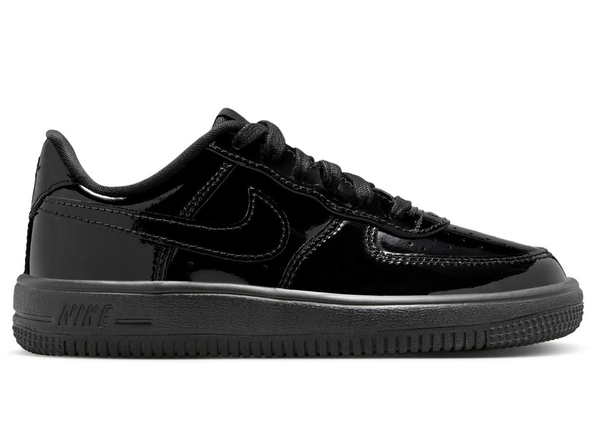 GS Nike Force 1 Low LV8 BP Lace in Black