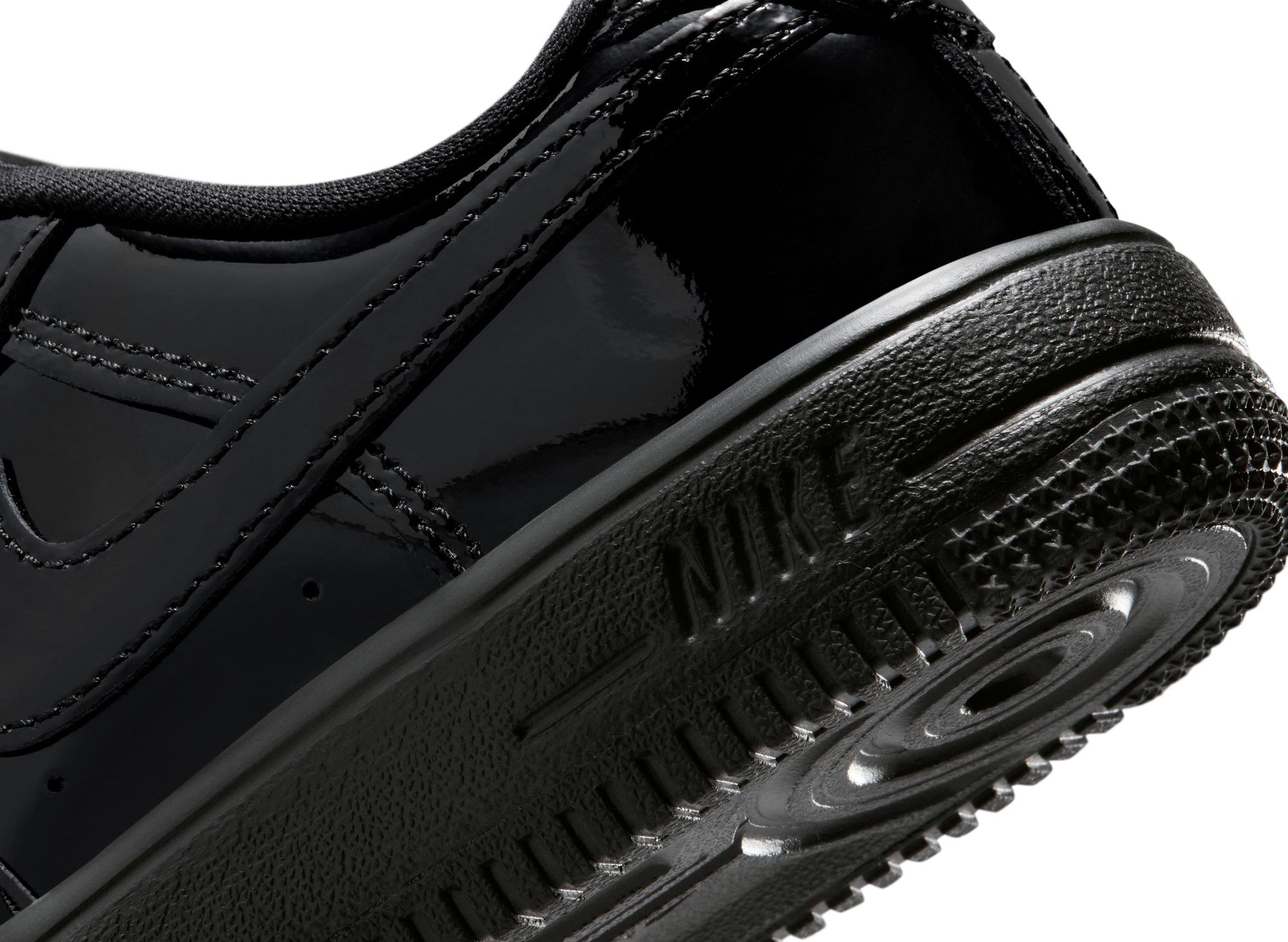 GS Nike Force 1 Low LV8 BP Lace in Black