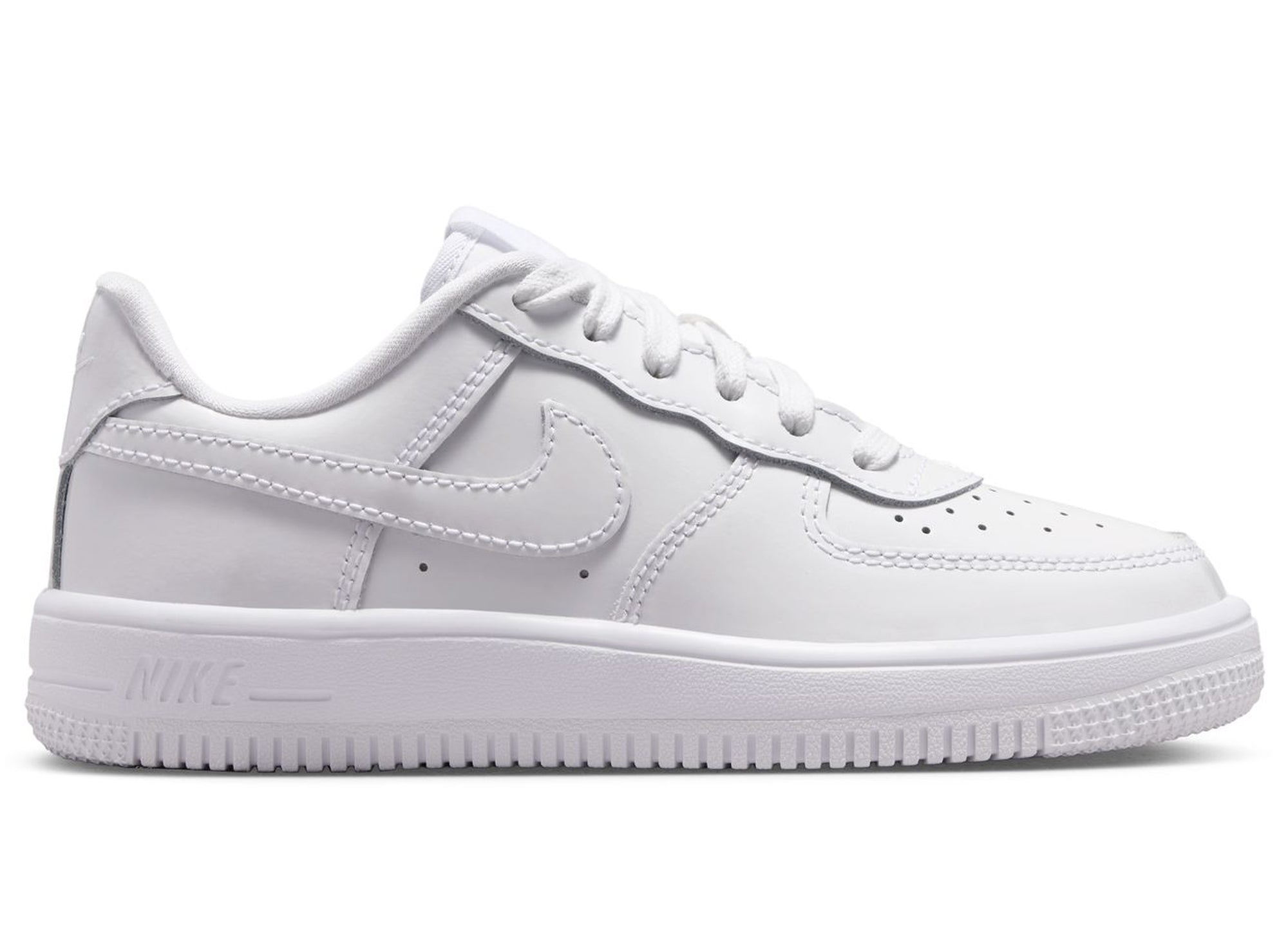 GS Nike Force 1 Low LV8 BP Lace in White