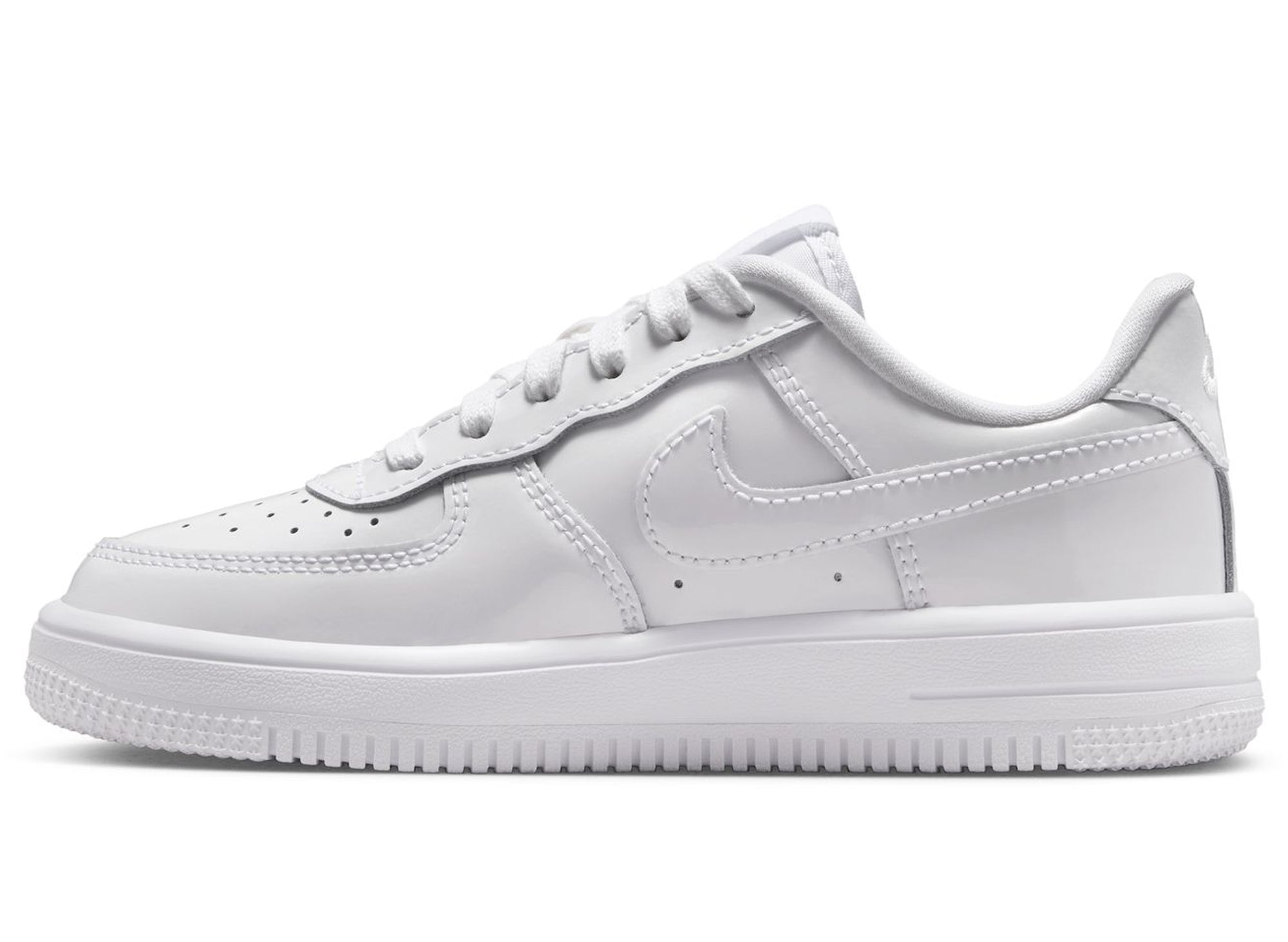 GS Nike Force 1 Low LV8 BP Lace in White