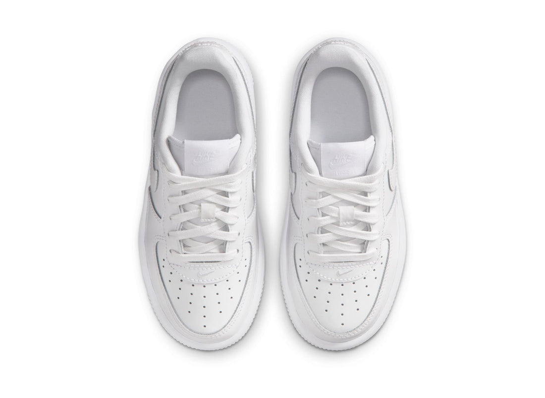 GS Nike Force 1 Low LV8 BP Lace in White