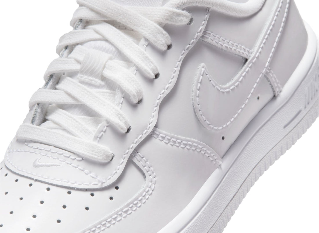 GS Nike Force 1 Low LV8 BP Lace in White