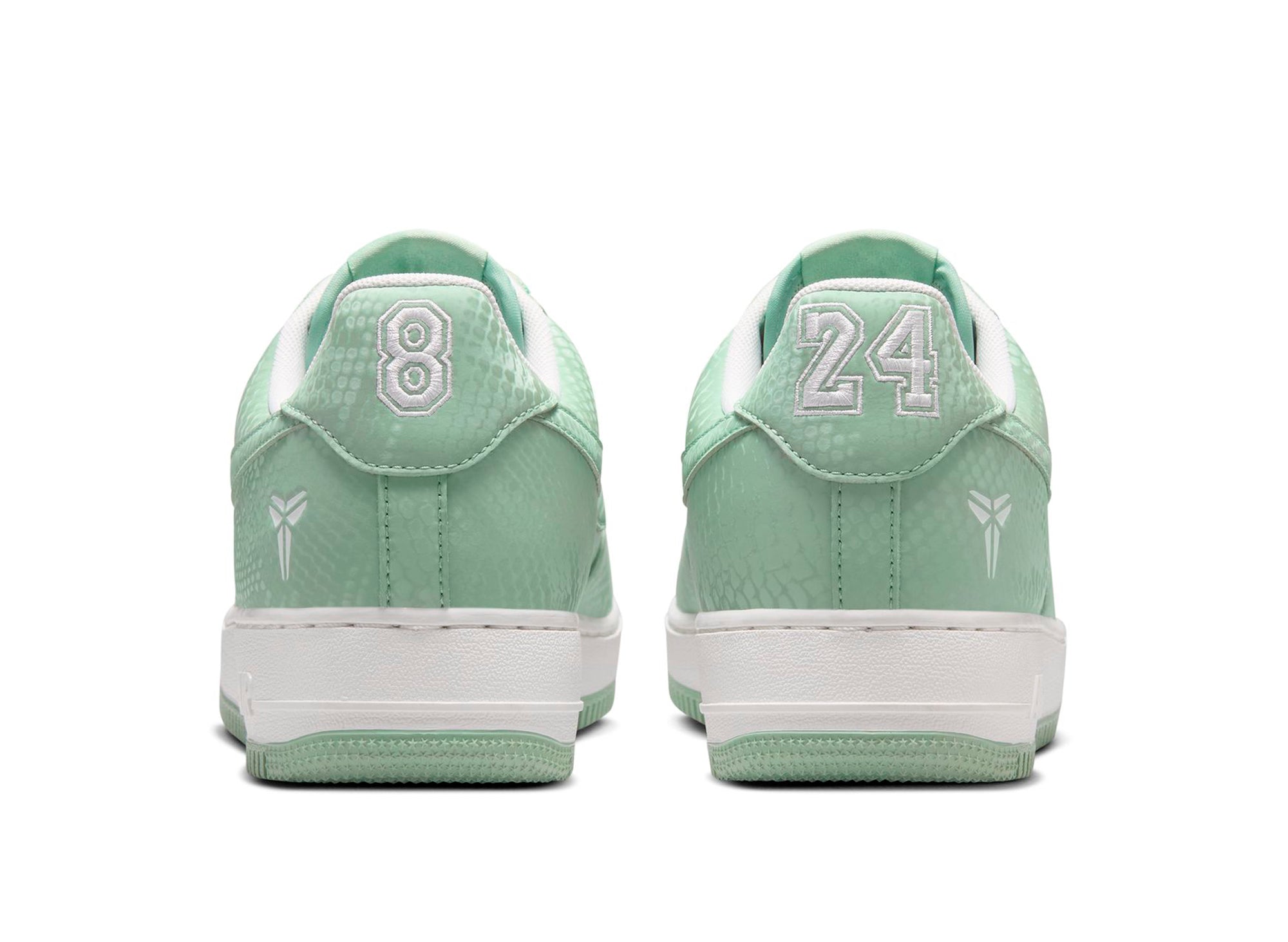 Nike Kobe Air Force 1 Low in Steam / Summit White