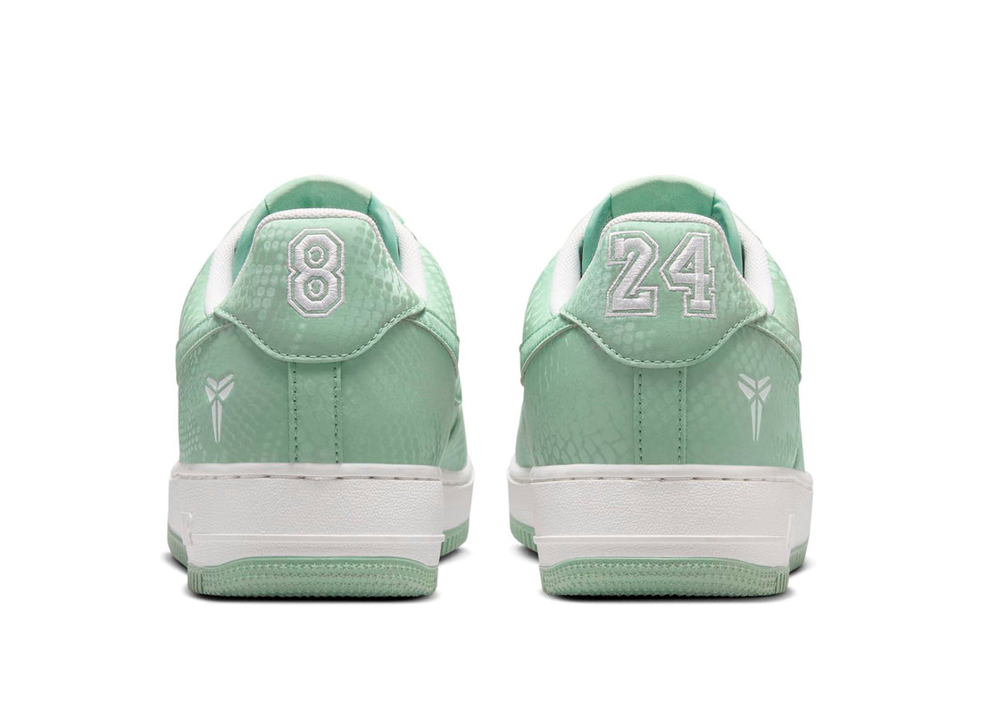 Nike Kobe Air Force 1 Low in Steam / Summit White