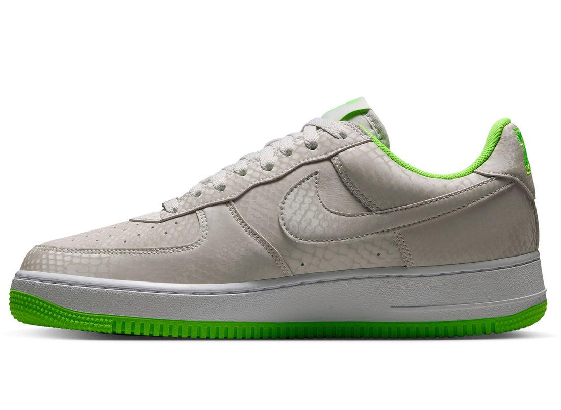 Nike Kobe Air Force 1 Low in Vast Grey / Electric Green