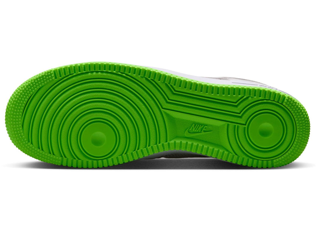 Nike Kobe Air Force 1 Low in Vast Grey / Electric Green