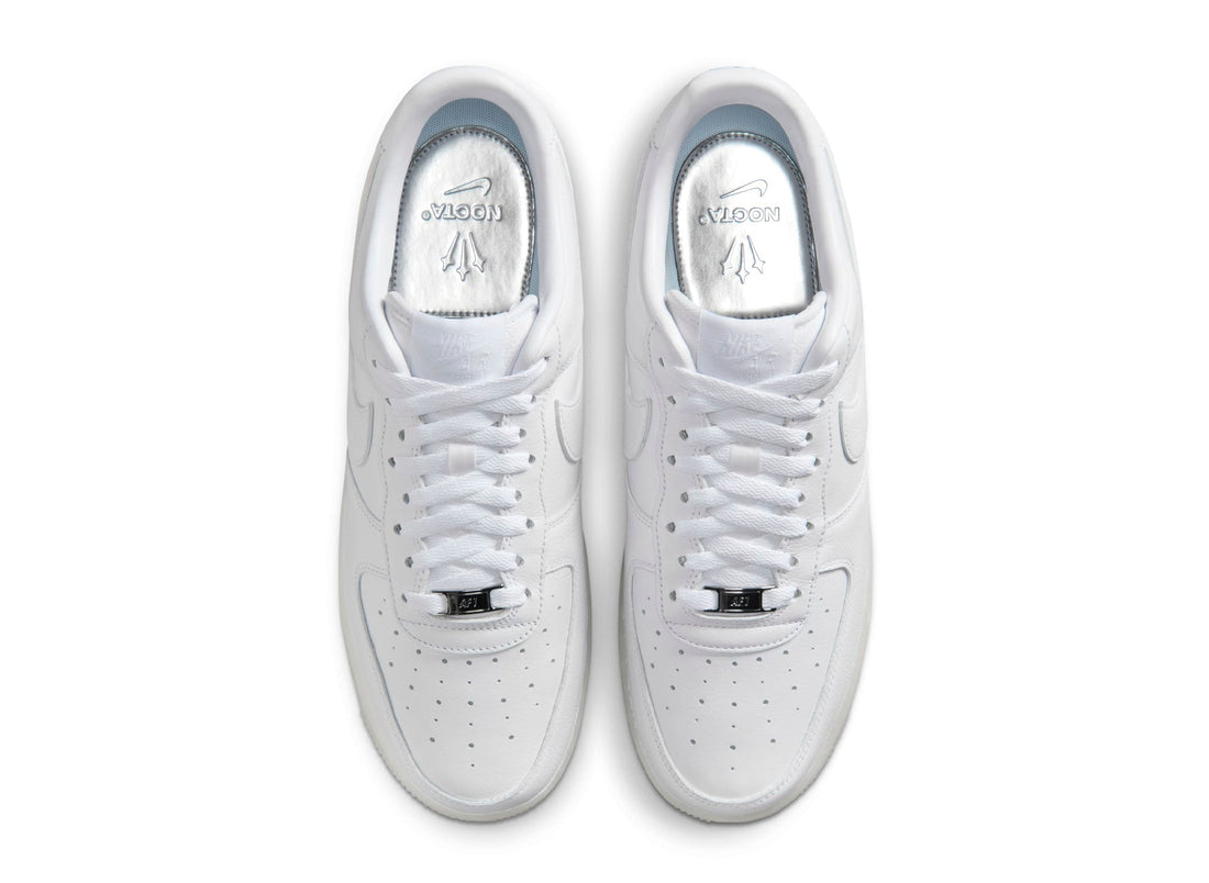 Nike NOCTA Air Force 1 Low SP in White / Cobalt Tint