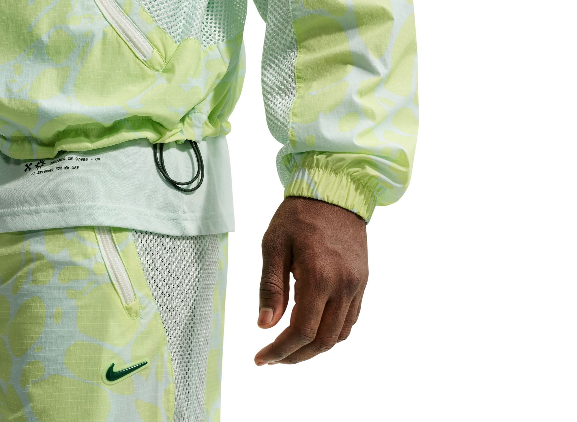 Nike Project F.R.O.G. Gooey Track Jacket in Barely Volt