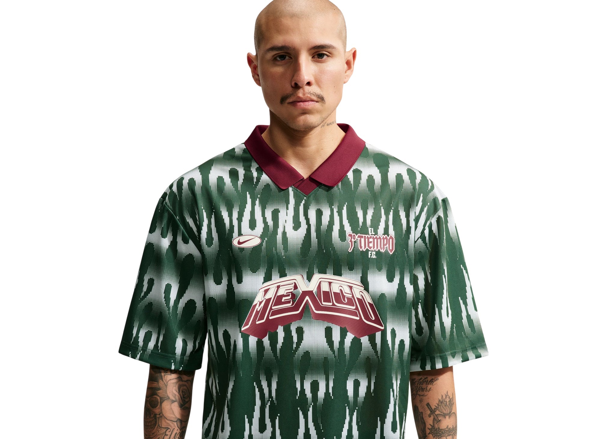 Nike Sportswear Goalie Top Mexico in 'Fir / Phantom'