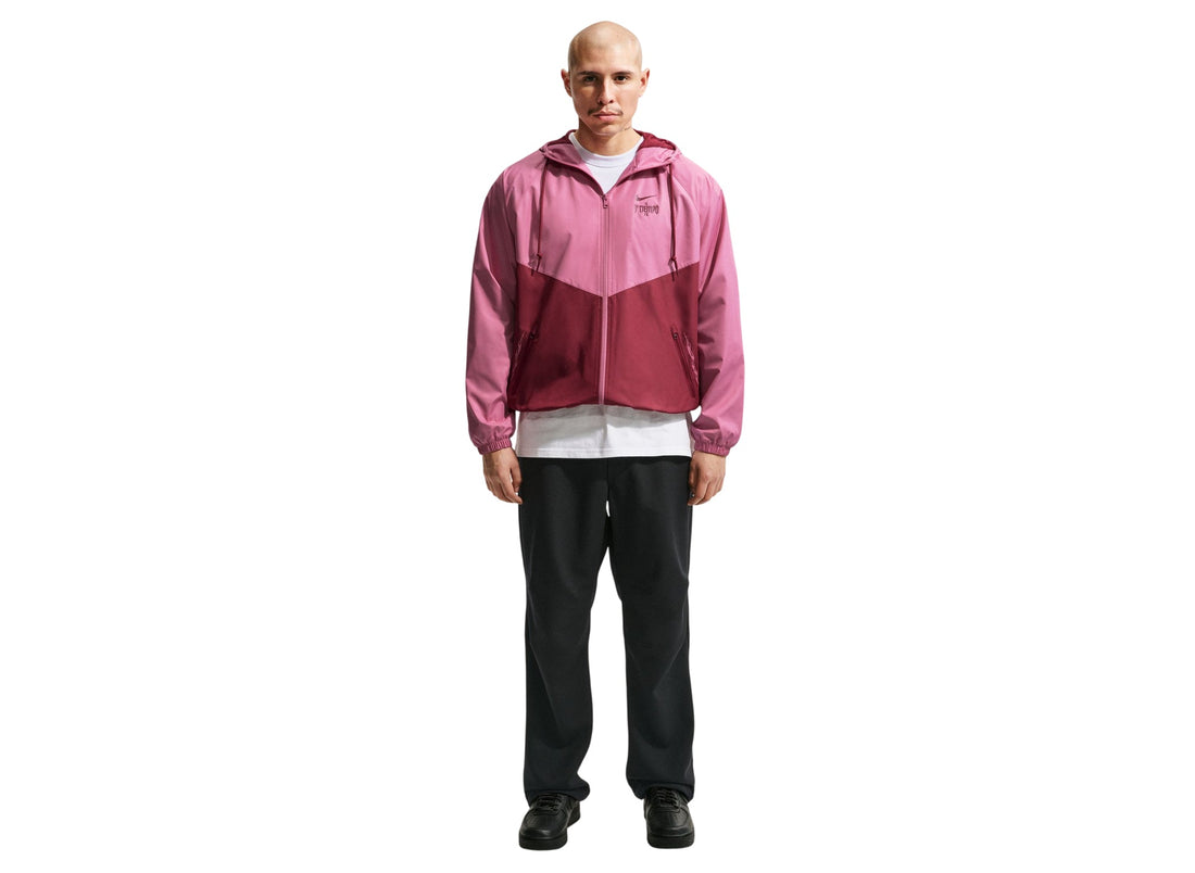 Nike Sportswear Windrunner Lined Jacket Mexico in Peony / Team Red