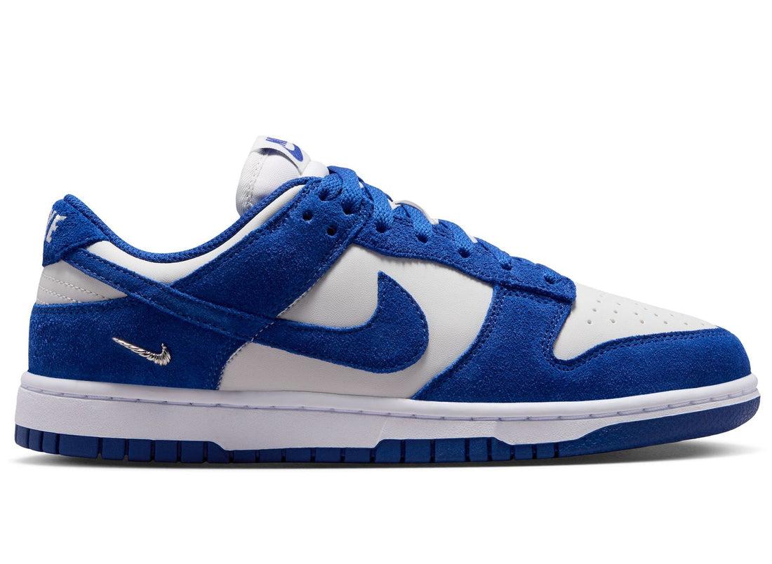 Women's Nike Dunk Low Suede in Old Royal / Photon Dust