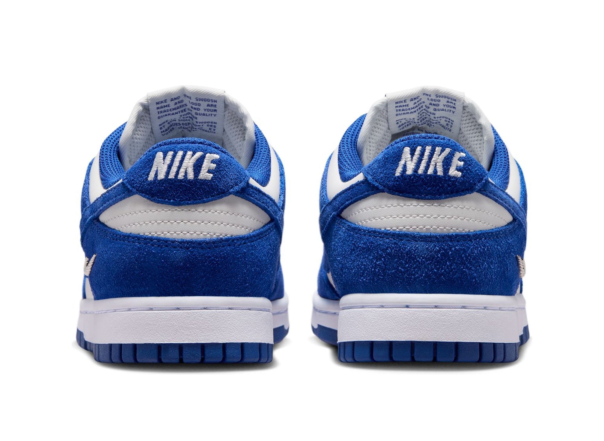 Women's Nike Dunk Low Suede in Old Royal / Photon Dust