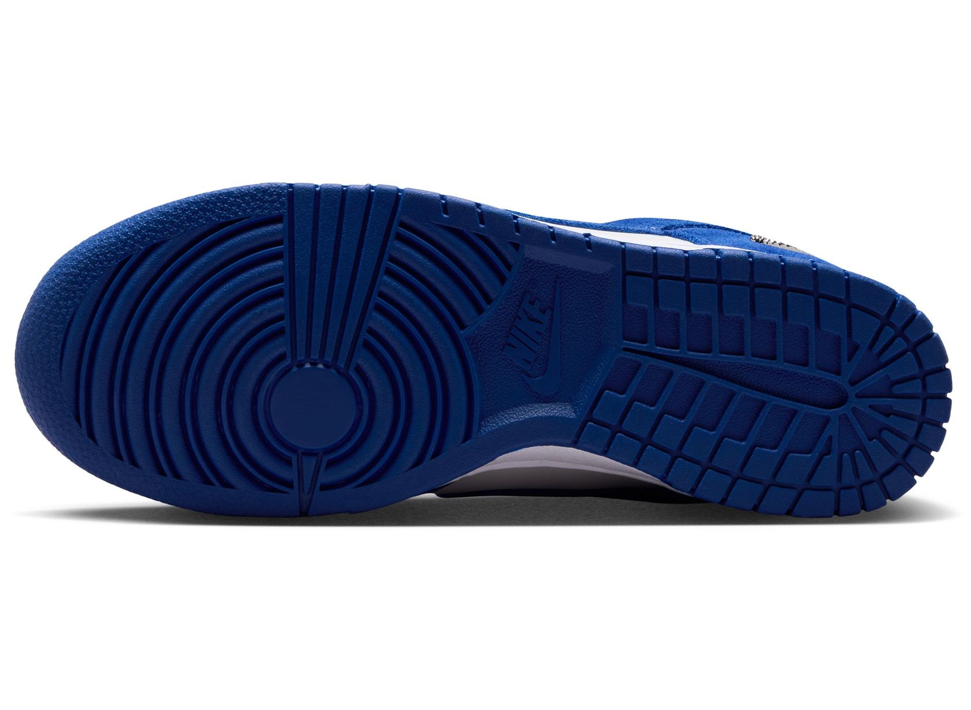 Women's Nike Dunk Low Suede in Old Royal / Photon Dust