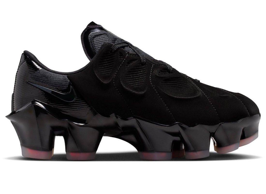 Women's Nike First Sight Mirage in Black / Flash Crimson