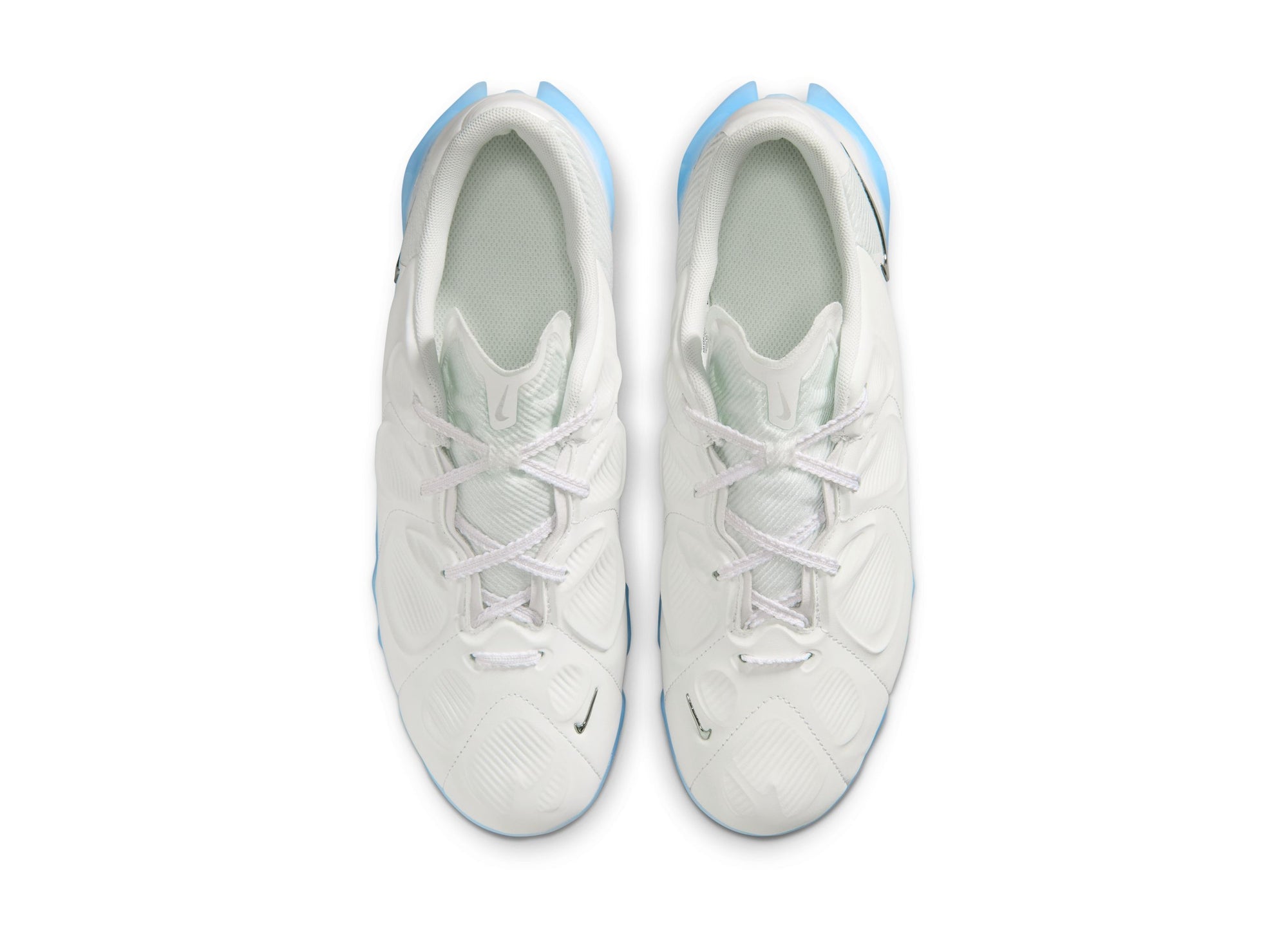 Women's Nike First Sight Mirage in Summit White / Metallic Silver