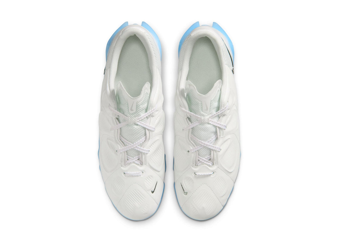 Women's Nike First Sight Mirage in Summit White / Metallic Silver