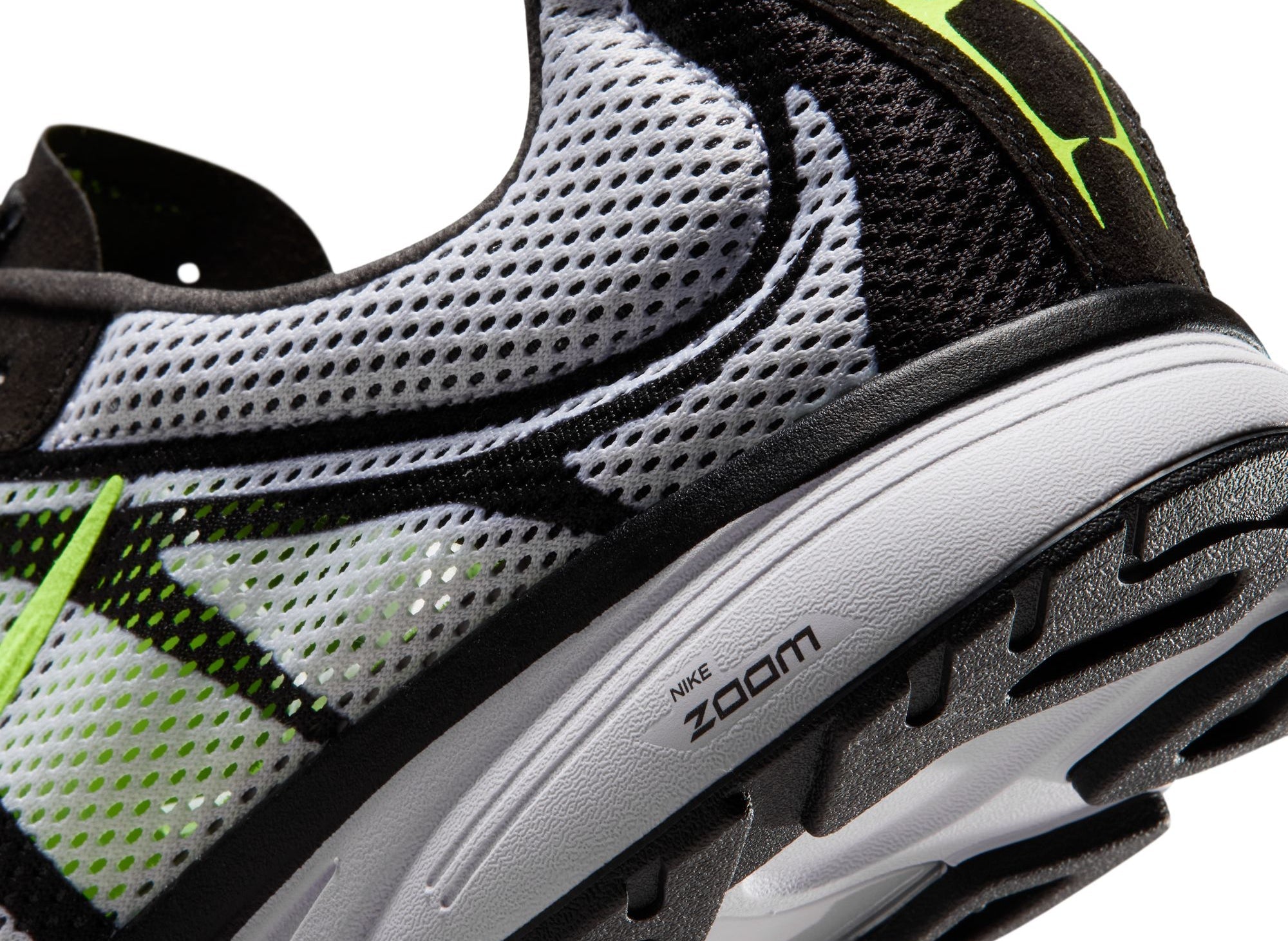 Nike Zoom Streak 3 in White / Volt
