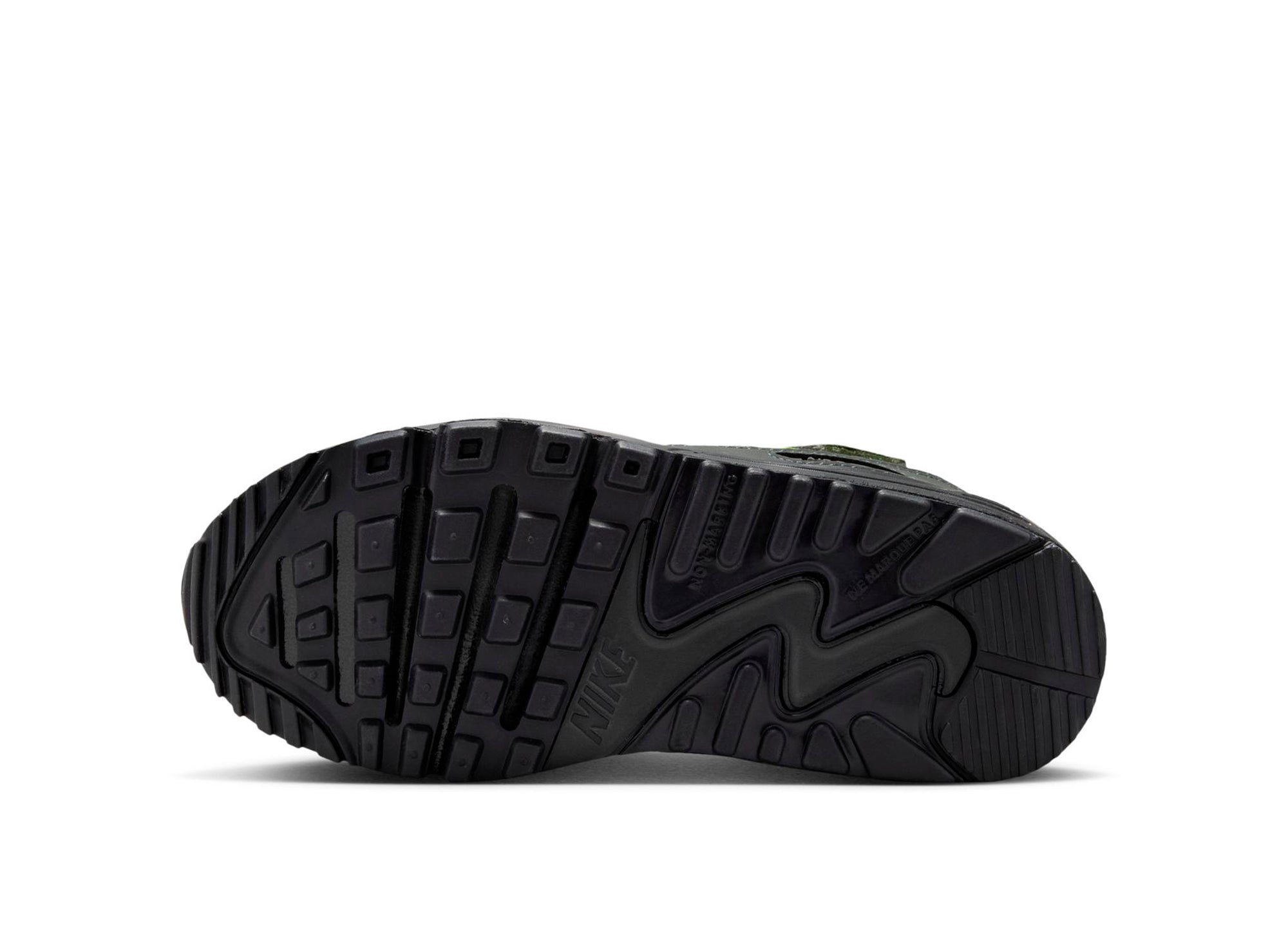 PS Nike Air Max 90 in Black / Neon Yellow