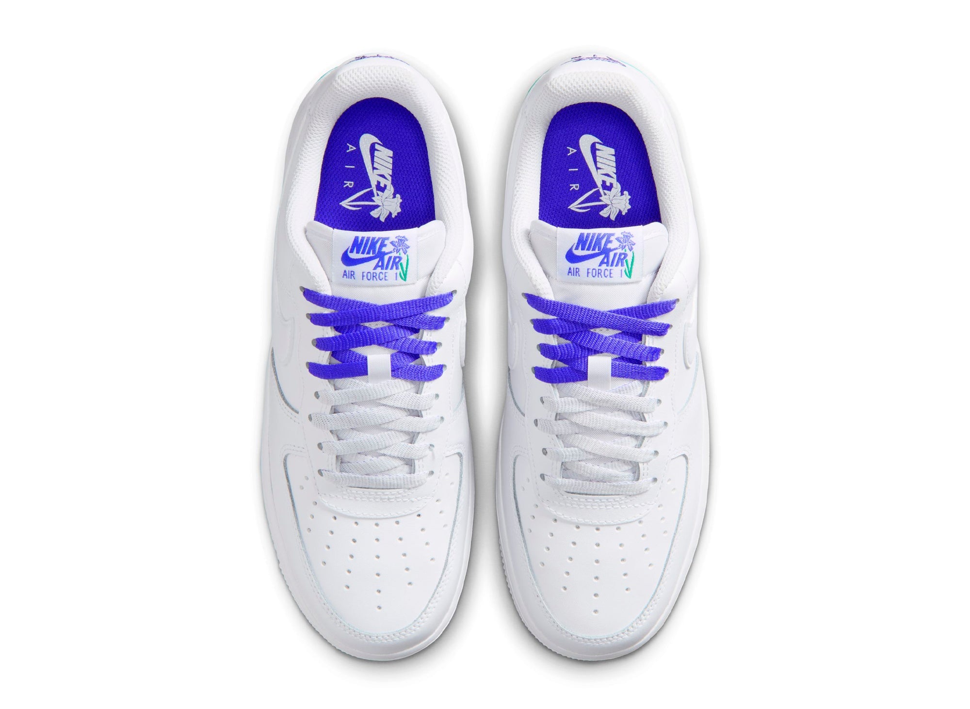 Women's Nike Air Force 1 '07 SE in White / Persian Violet