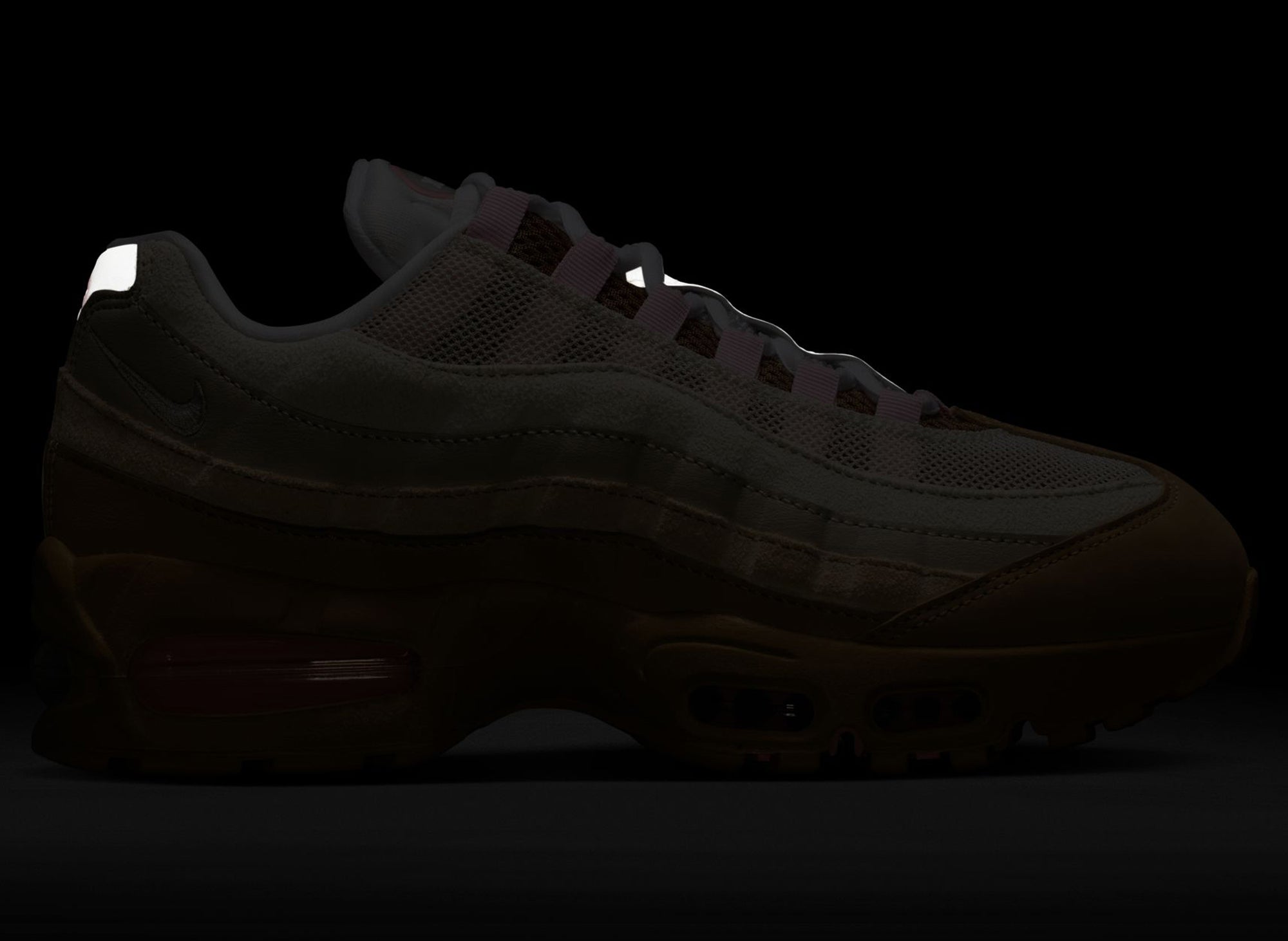Women's Nike Air Max 95 Big Bubble in British Khaki