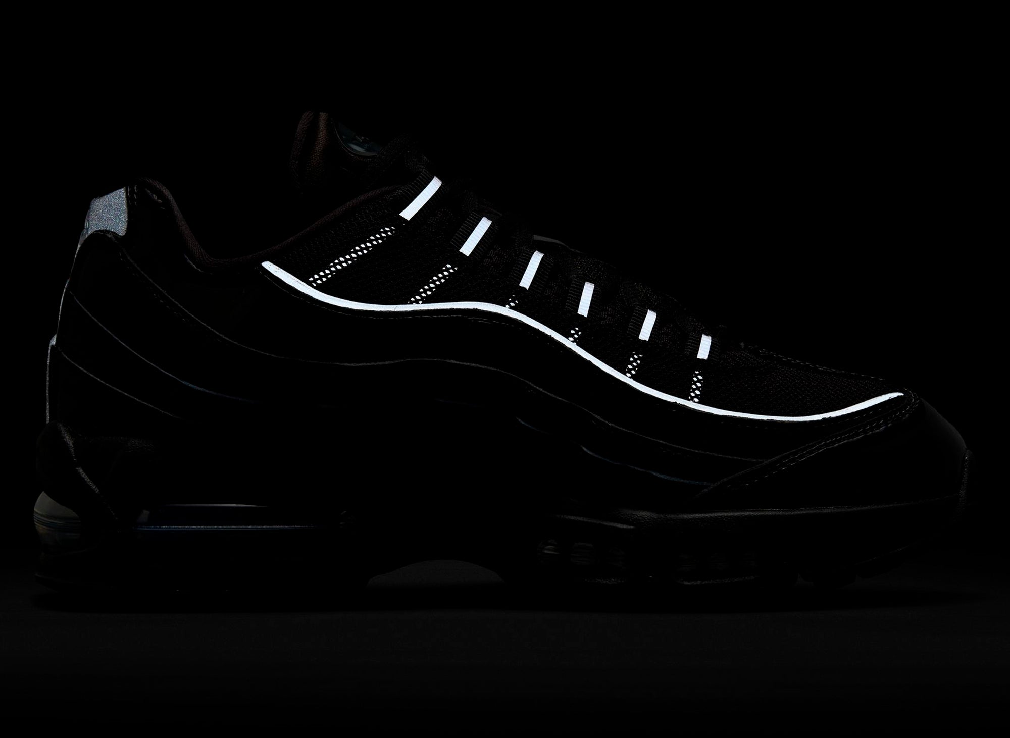 Women's Nike Air Max 95 Big Bubble Reflective in Black