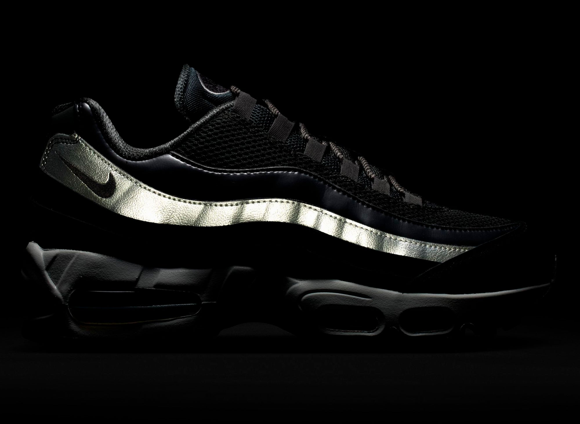 Women's Nike Air Max 95 Big Bubble SE in Dark Grey