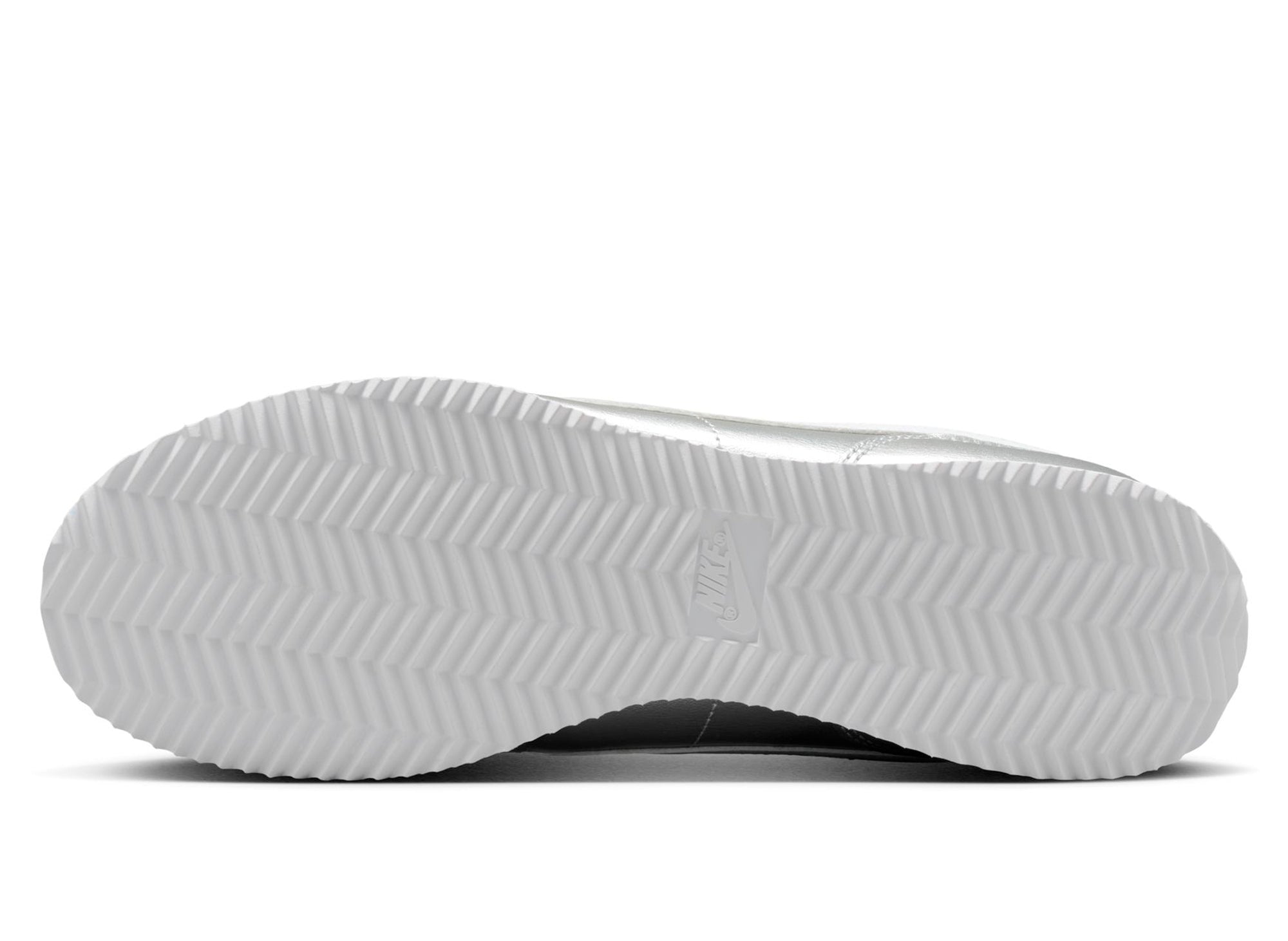 Women's Nike Cortez in Metallic Silver