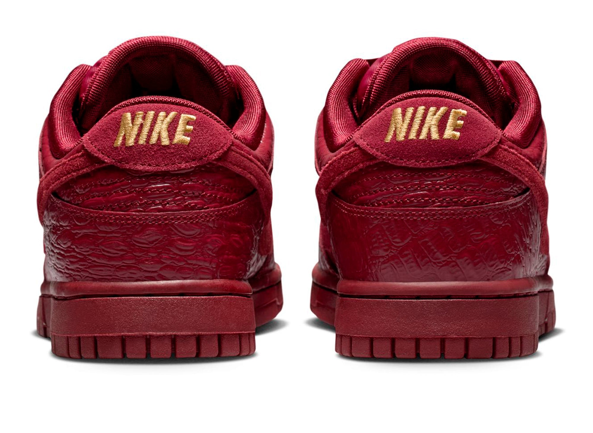 Women's Nike Dunk Low SS in Team Red