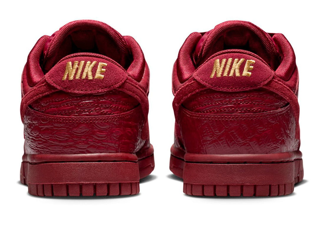 Women's Nike Dunk Low SS in Team Red