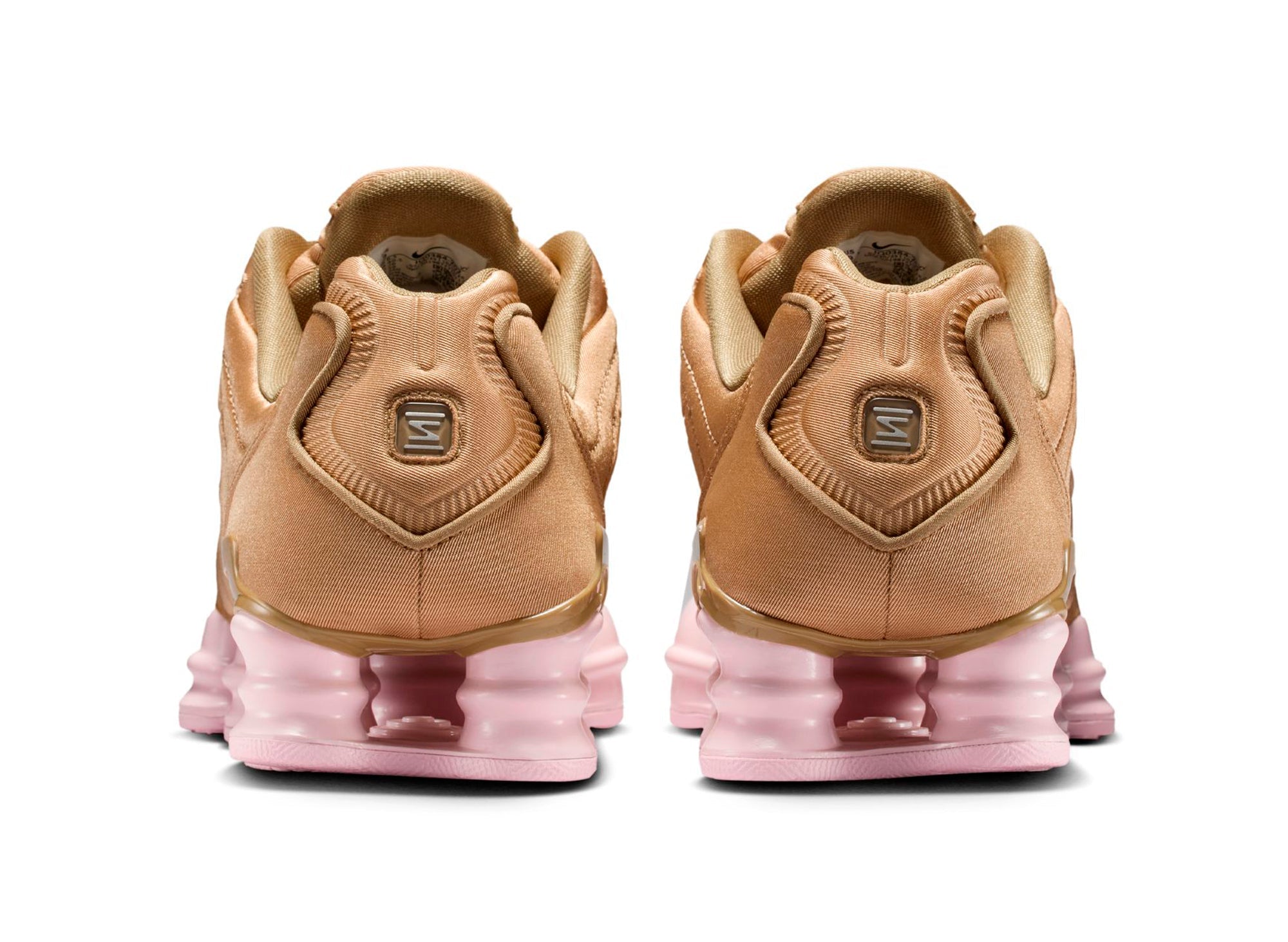 Women's Nike Shox TL in Filbert / Pink Foam
