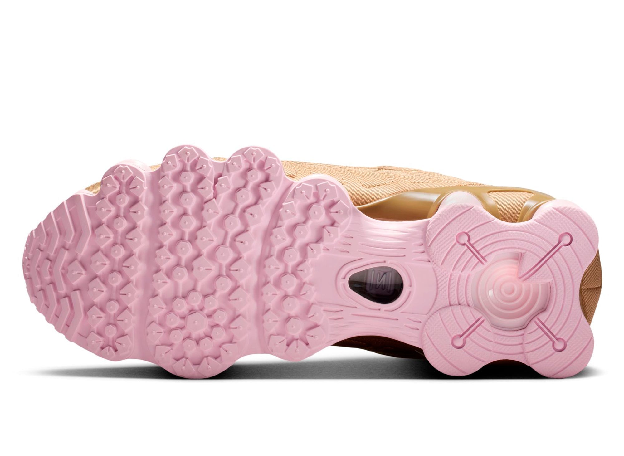 Women's Nike Shox TL in Filbert / Pink Foam