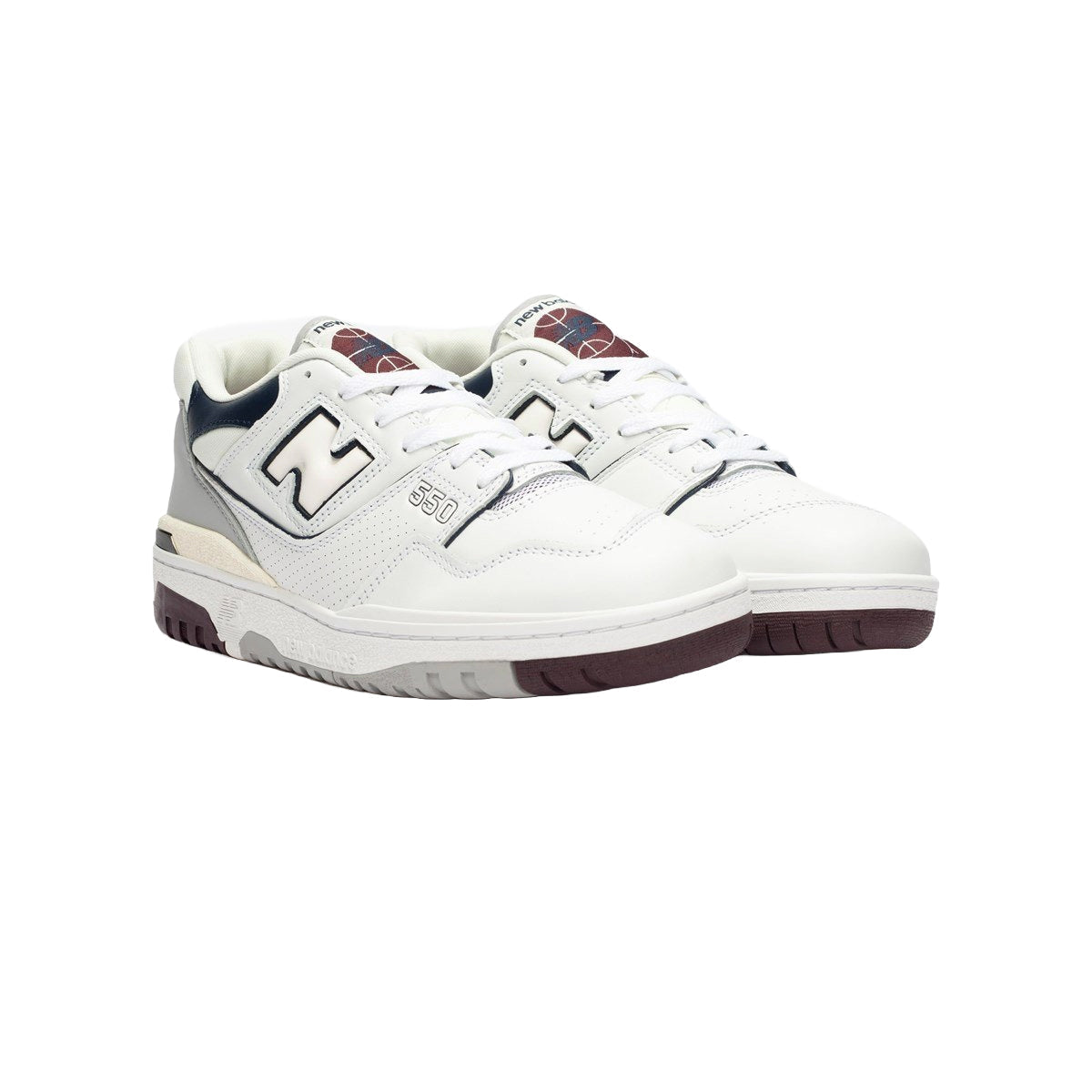 New Balance 550 'White Indigo Burgundy' BB550PWB