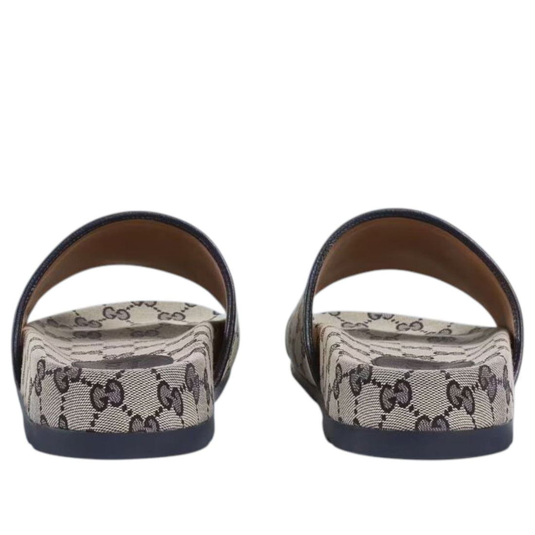 Gucci GG Slide Sandal 'Beige Blue Monogram' 692951-2HK60-4061